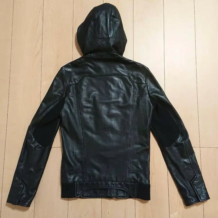 [BUNJANG] Helmut Lang 00ss Lambskin Diagonal Ninja Hood Jacket / 00ss 헬무트랭 램스킨 사선 닌자후드 자켓