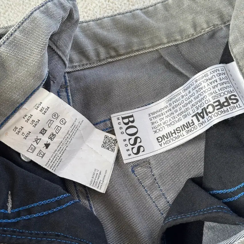 [BUNJANG] Hugo Boss Grey Denim Pants (Size 34) / [34] 휴고보스 그레이 데님팬츠