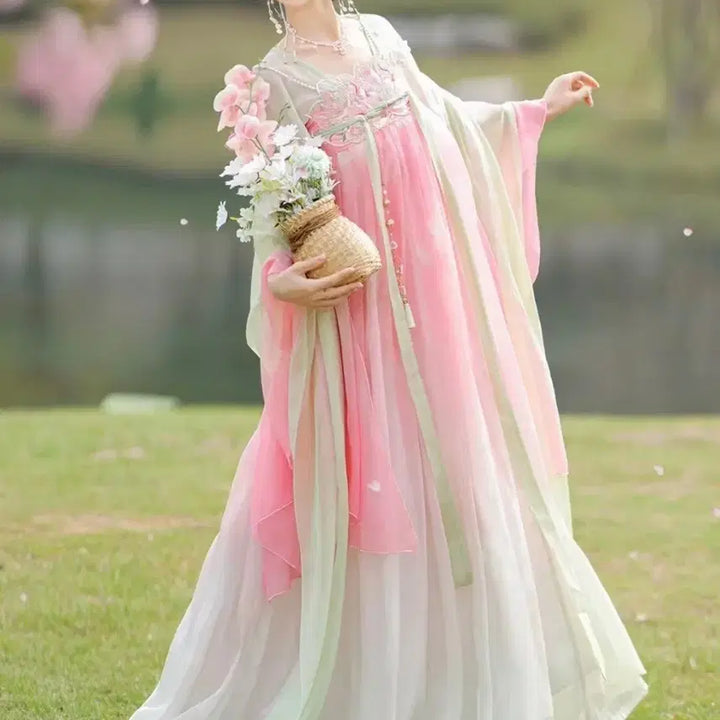 [BUNJANG] Hanfu L Size (Classic, Chinese Style, Fairy Clothes, Cosplay) / [판매/신품] 한푸 L사이즈 (고전,중국풍,선녀옷,코스프레)