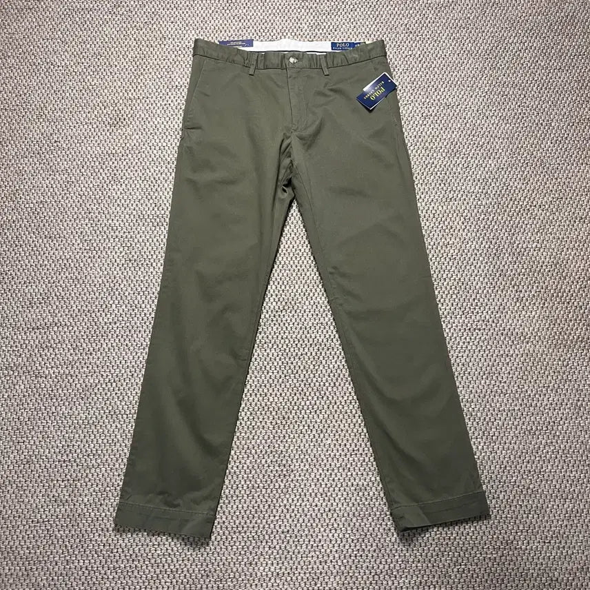 [BUNJANG] Polo Ralph Lauren Slim Stretch Pants Khaki 32 / 폴로 랄프로렌 슬림 스트레치 팬츠 카키 32