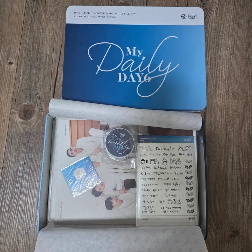 [BUNJANG] Day6 My Day 2nd Gen Fanclub Box Bundle Set / 데이식스 마이데이 2기 팬클럽 박스