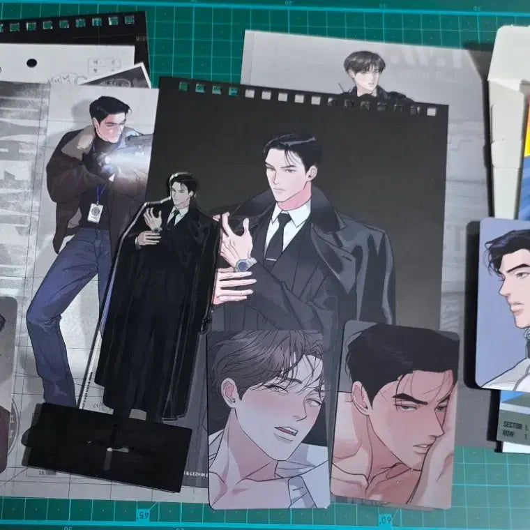 [BUNJANG] Kwon Jae Hyuk Black Cat Power / Black Tiger Power Team Resin Goods Bundle Set / 리미티드런 권제혁 흑묘력 흑호력 팀레진 굿즈 일괄