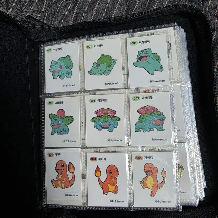 [BUNJANG] Pokemon Gen 1 &amp; 2 Sticker Collection Set / 포켓몬 1,2세대 띠부씰 3자리 일괄팝니다.