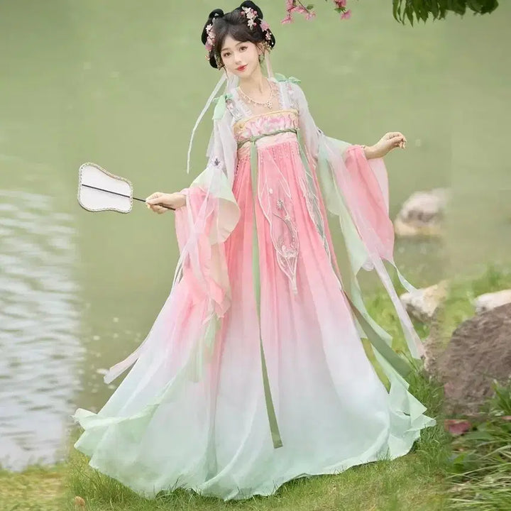 [BUNJANG] Hanfu XL Size Traditional Chinese Style Costume / [판매/신품] 한푸 XL사이즈 (고전,중국풍,선녀옷,코스프레)