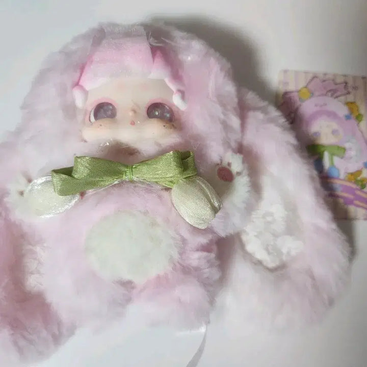 [BUNJANG] BamToki V2 Pink Doll Keyring / 투눈,박스,카드있음)밤토끼v2 핑크 인형 키링 판매합니다!