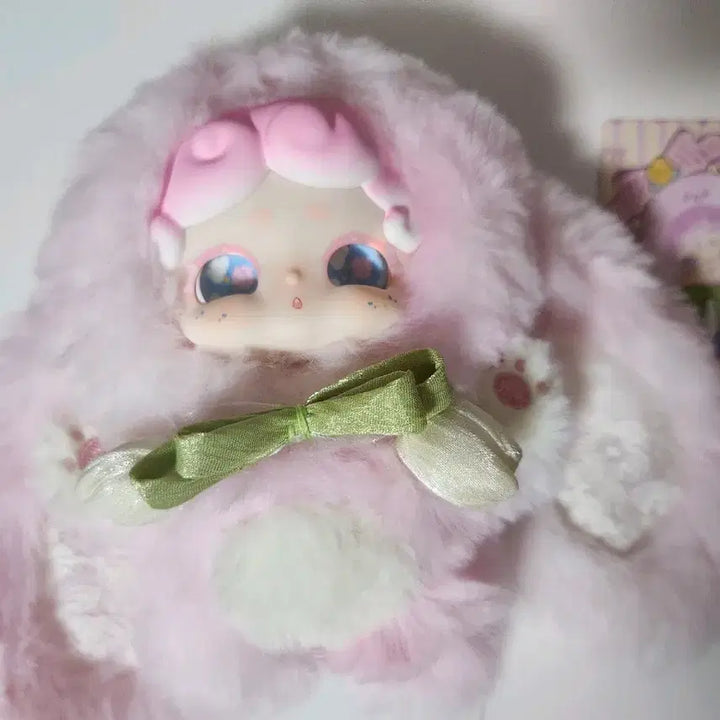 [BUNJANG] BamToki V2 Pink Doll Keyring / 투눈,박스,카드있음)밤토끼v2 핑크 인형 키링 판매합니다!