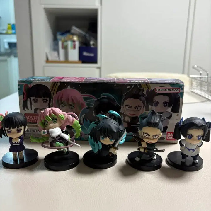 [BUNJANG] Demon Slayer Adverge Motion 6 Figure Full Set / 귀멸의칼날 애드버지 모션6 피규어 풀세트(토키토, 미츠리 등) 일괄 판매