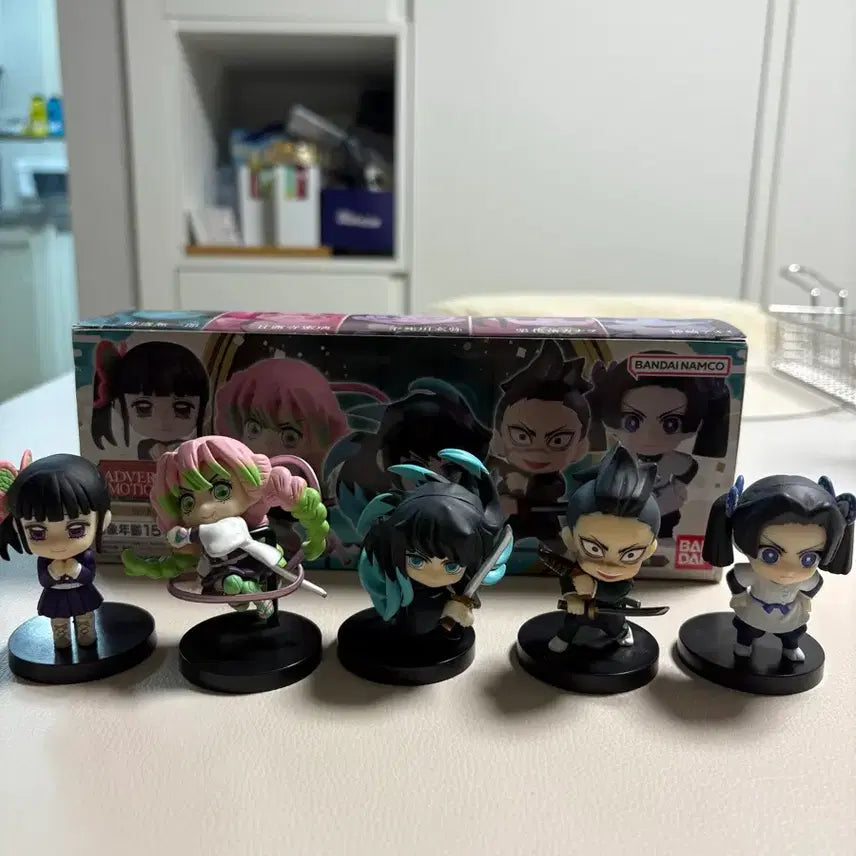 [BUNJANG] Demon Slayer Adverge Motion 6 Figure Full Set / 귀멸의칼날 애드버지 모션6 피규어 풀세트(토키토, 미츠리 등) 일괄 판매