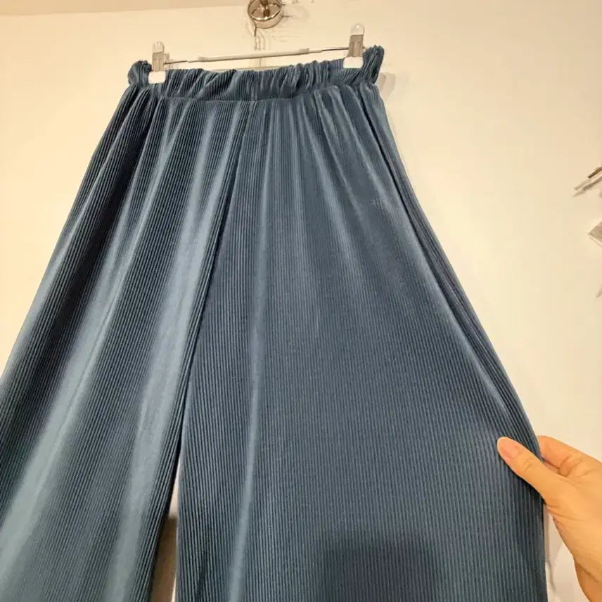 [BUNJANG] Ribbed Pants (One Size Fits Most) / 골지바지 55-77