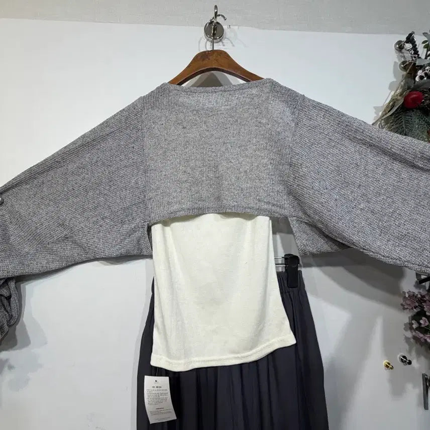 [BUNJANG] Bolero Cardigan Shawl (Size 55-77) / 볼레로 가디건숄 55-77