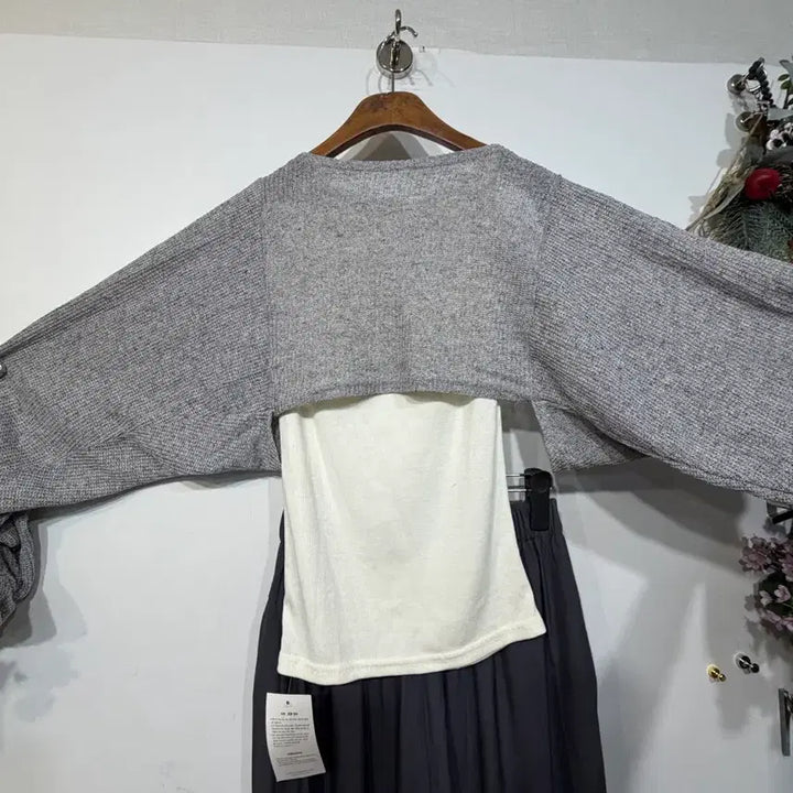 [BUNJANG] Bolero Cardigan Shawl (Size 55-77) / 볼레로 가디건숄 55-77