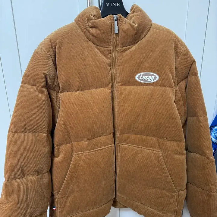 [BUNJANG] Le Coq Sportif Corduroy Padding Braum / 르꼬끄 코듀로이 패딩 브라움