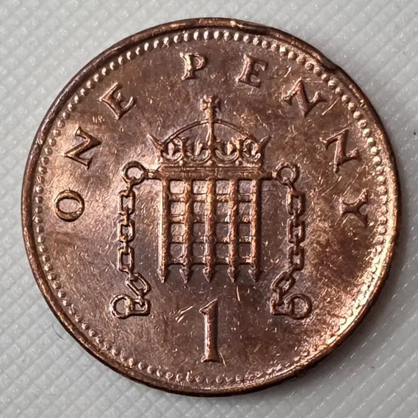 [BUNJANG] British 1 Penny Coin (ZK-3403) / 영국 1페니 동전 zk-3403