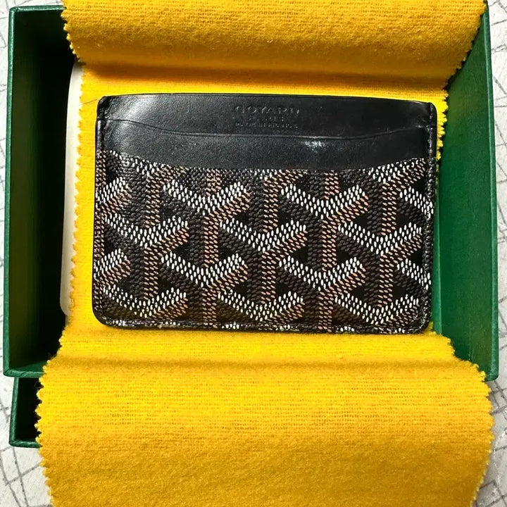 [BUNJANG] Goyard Saint-Pierre Card Wallet Black / 고야드 생쉴피스 카드지갑 블랙
