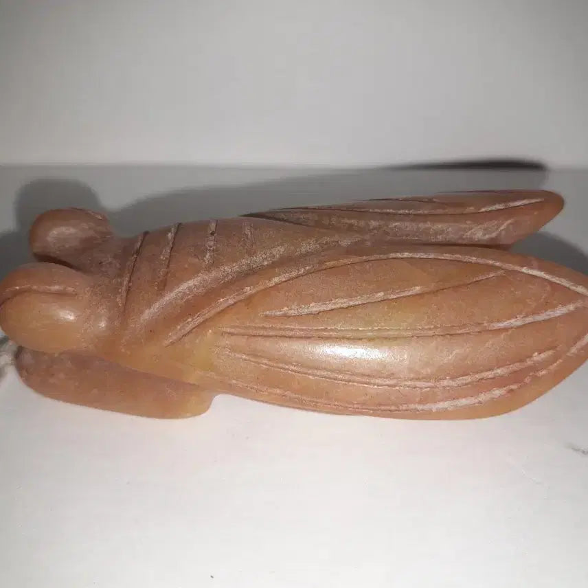[BUNJANG] Jade Carved Cicada Sculpture / 옥조각품 매미