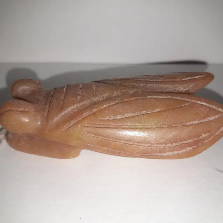 [BUNJANG] Jade Carved Cicada Sculpture / 옥조각품 매미