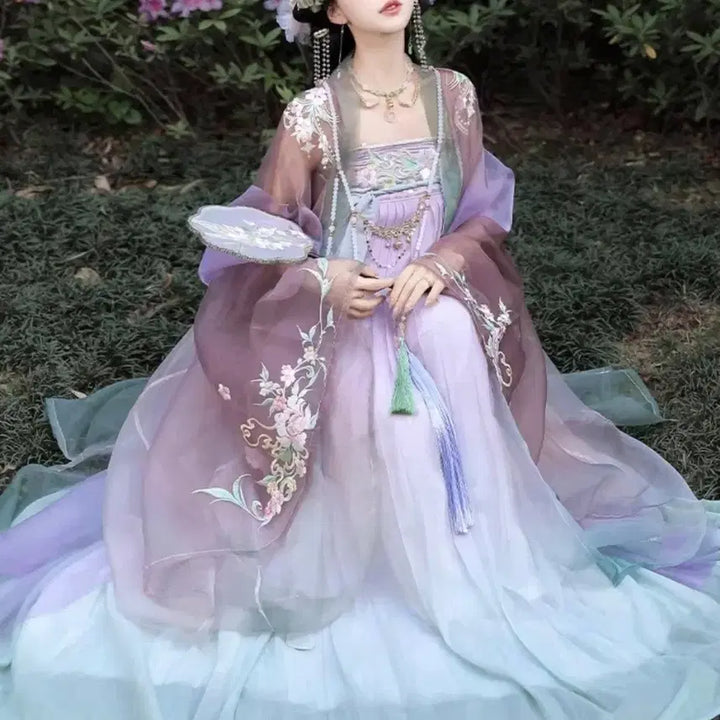 [BUNJANG] Hanfu Traditional Chinese Style Cosplay Outfit / [판매/신품] 한푸 프리사이즈 (고전,중국풍,선녀옷,코스프레)