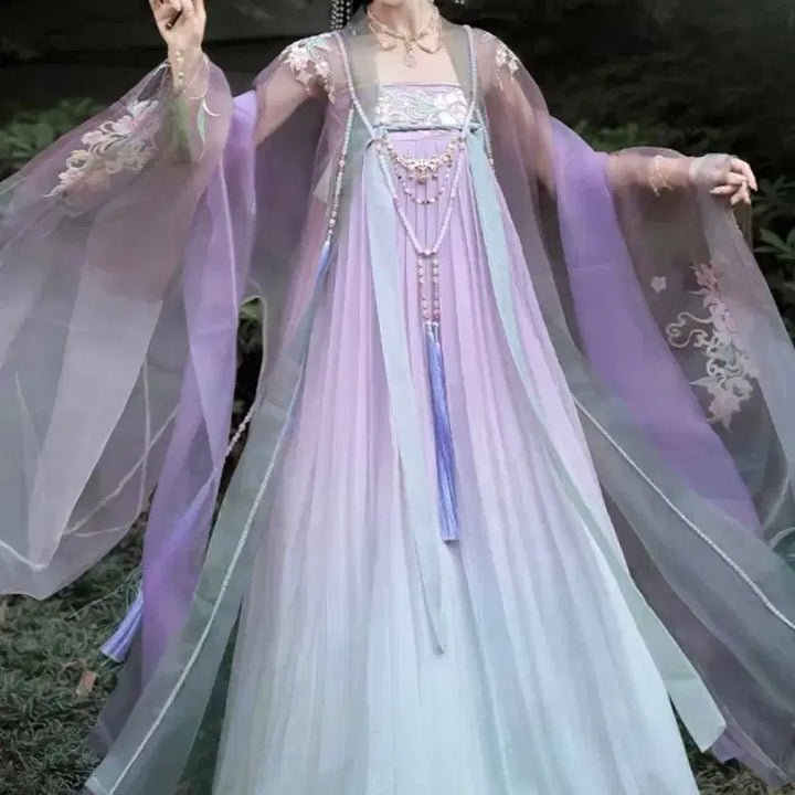 [BUNJANG] Hanfu Traditional Chinese Style Cosplay Outfit / [판매/신품] 한푸 프리사이즈 (고전,중국풍,선녀옷,코스프레)