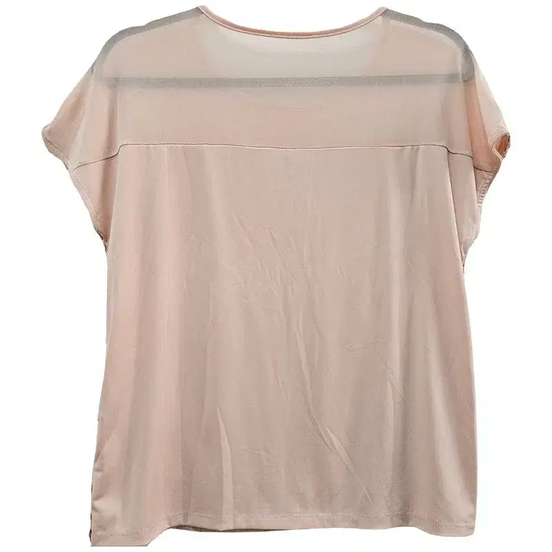 [BUNJANG] ONLY European Import Light Pink Sequin Blouse / ONLY 유럽수입 블라우스 여 55/66 J5010