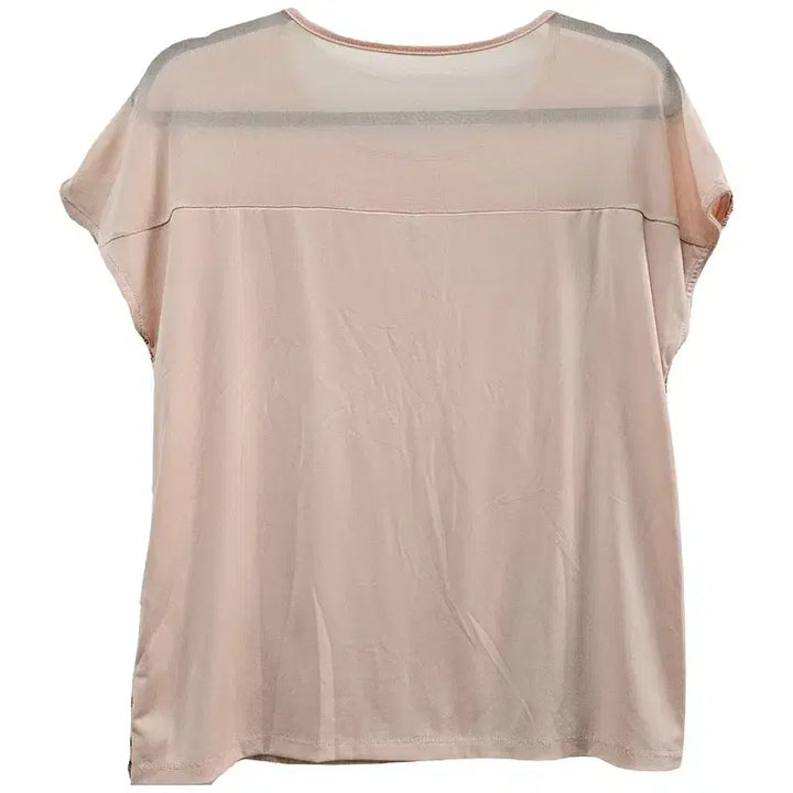 [BUNJANG] ONLY European Import Light Pink Sequin Blouse / ONLY 유럽수입 블라우스 여 55/66 J5010