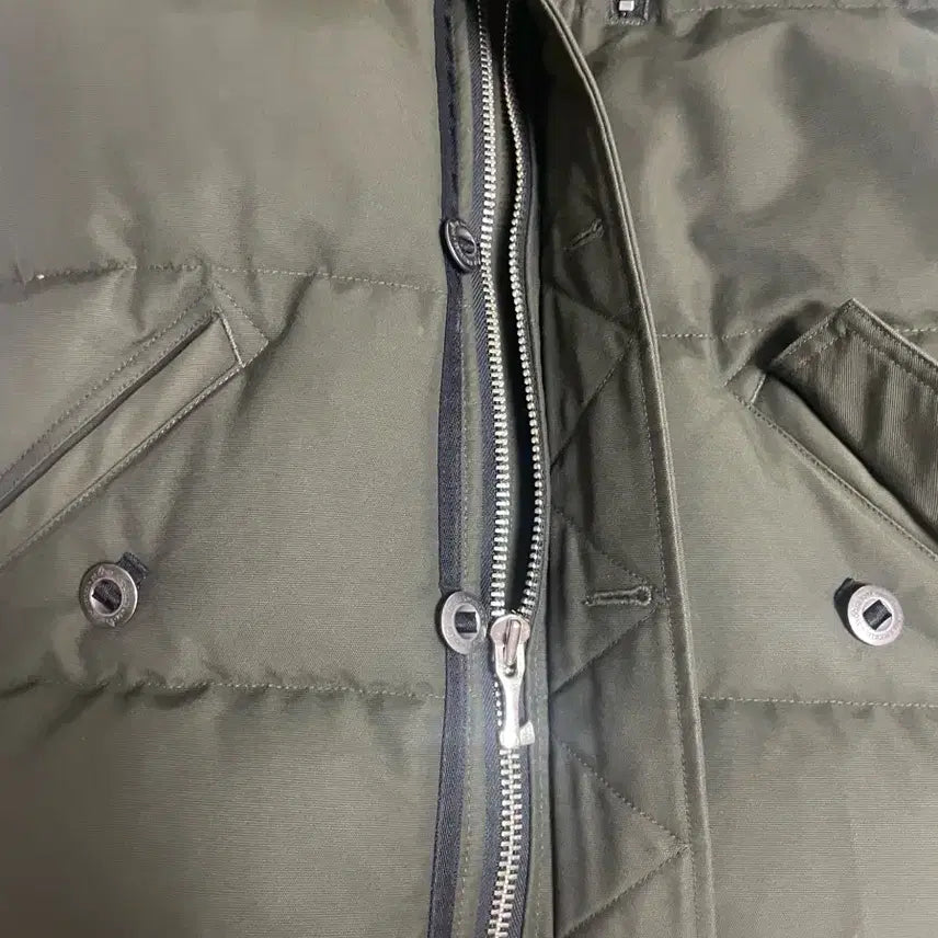 [BUNJANG] Moose Knuckles Three Quarter Padded Parka Khaki M / 무스너클 쓰리쿼터 패딩 카키 M(정품 상태 최상급)