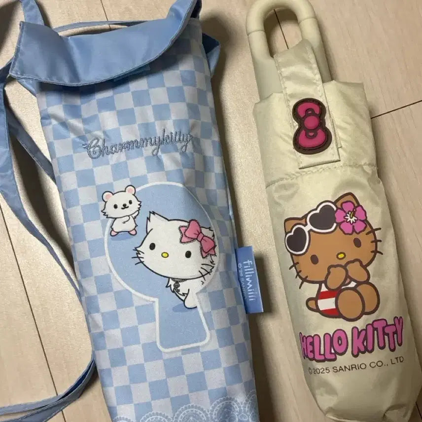 [BUNJANG] Charmmy Kitty "Tanning Kitty" Sun Umbrella / 올리브영 챠미키티 태닝키티 양산