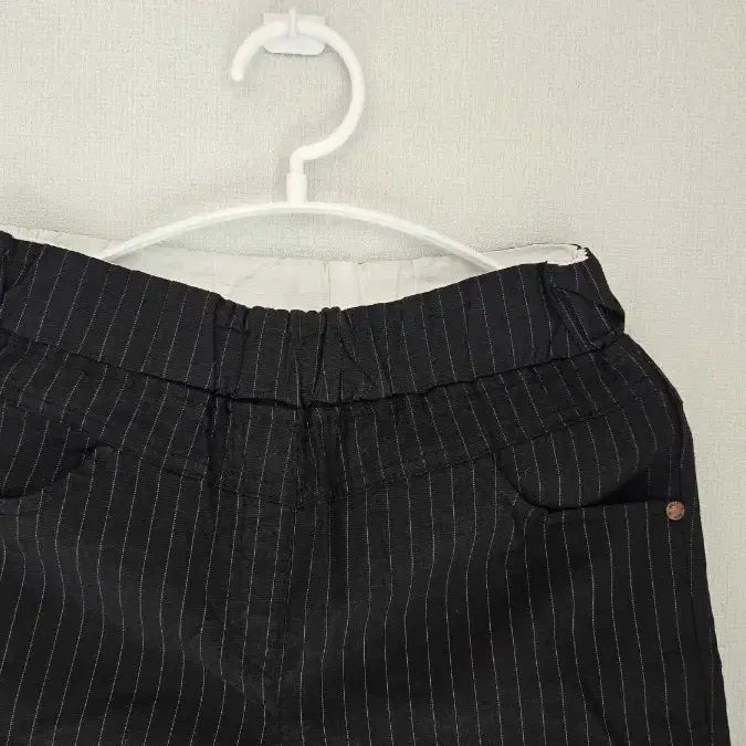 [BUNJANG] Korean Made Cotton Straight Leg Pants - Black / 국산 배딩 면 일자바지  free 블랙