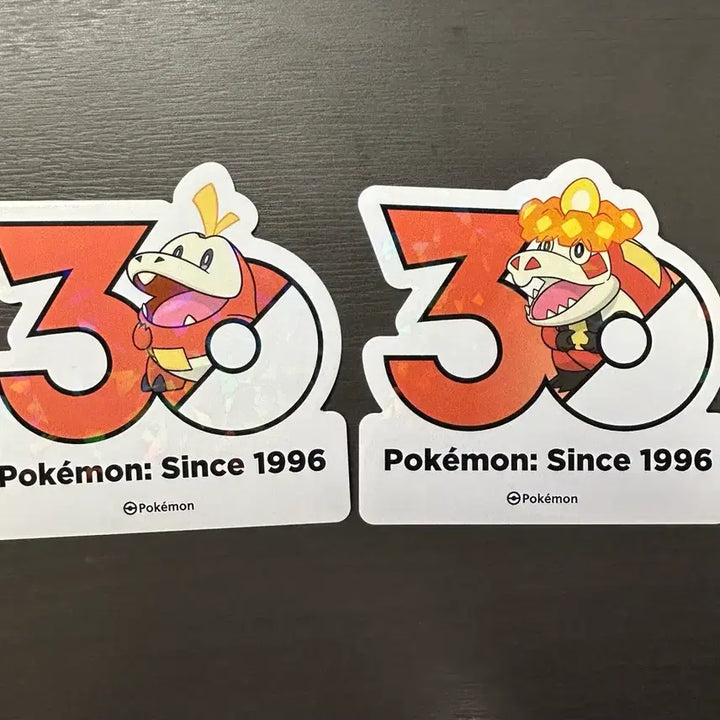 [BUNJANG] Pokemon 30th Anniversary Sticker Bundle Set / 뜨아거 악뜨거 포켓몬 30주년 스티커