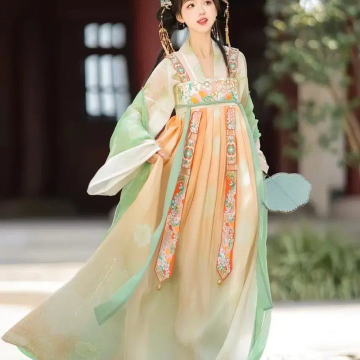 [BUNJANG] Hanfu XL Size Traditional Chinese Style Fairy Robe Cosplay / [판매/신품] 한푸 XL사이즈 (고전,중국풍,선녀옷,코스프레)