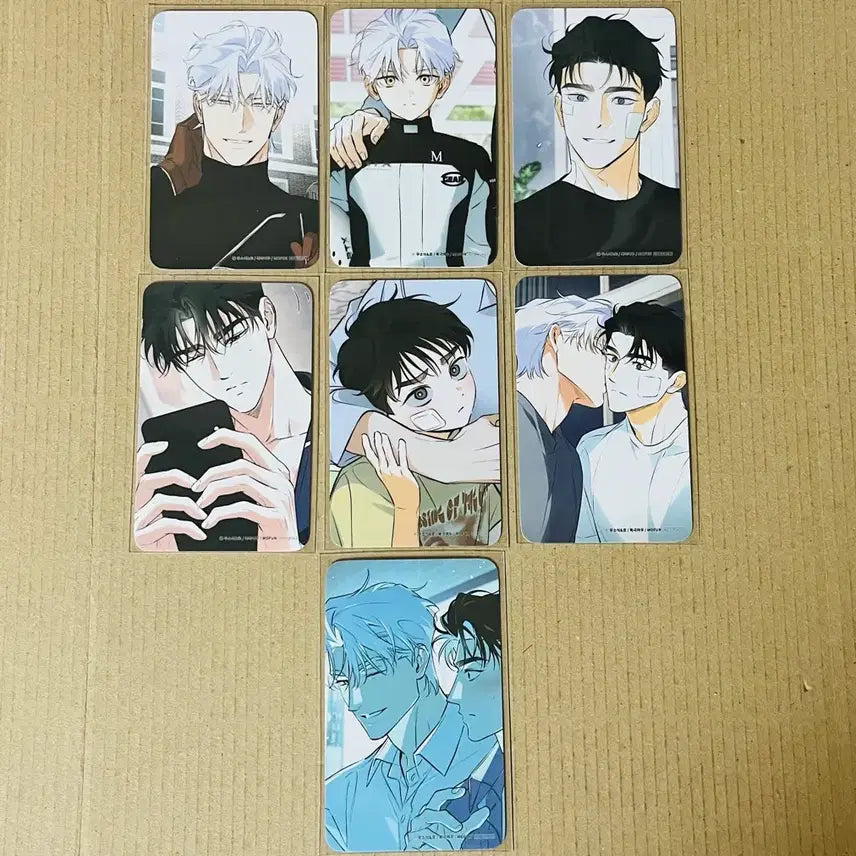 [BUNJANG] Mofun Opttrack Visit Photocard Set / 모펀 오프트랙 방문 포토카드 7종