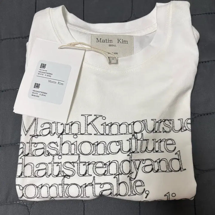 [BUNJANG] Matin Kim Short Sleeve T-Shirt / 마뗑킴 반팔