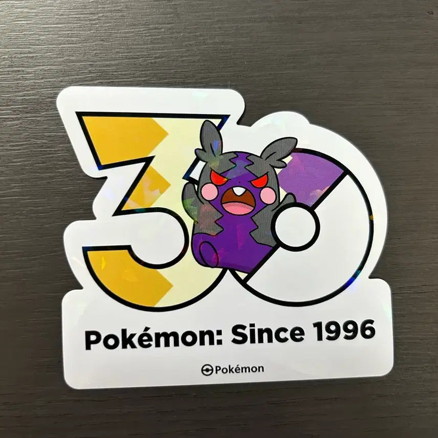 [SOLD OUT] 모르페코 배고픈 모양 포켓몬 30주년 스티커