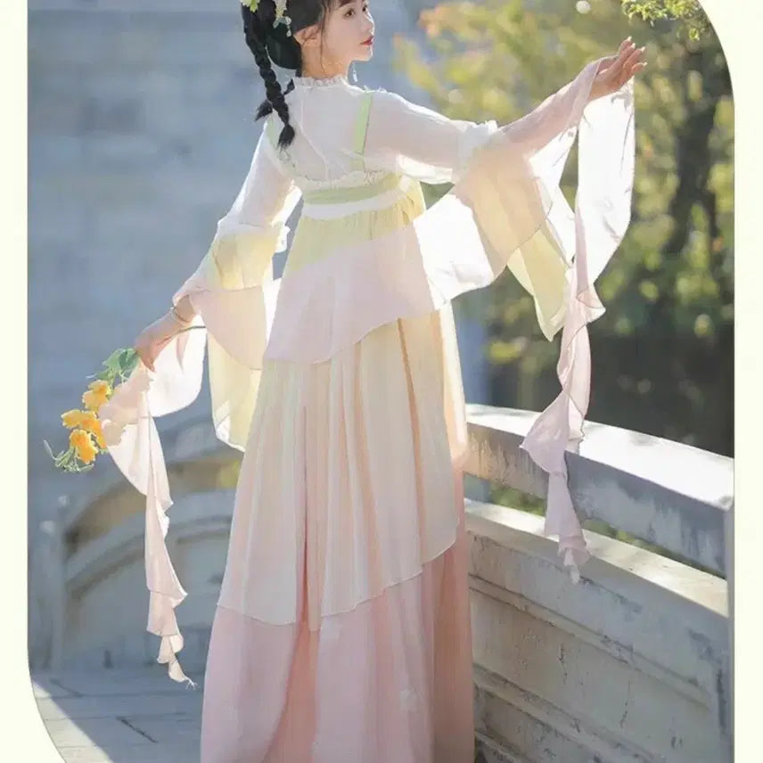 [BUNJANG] Hanfu L Size Traditional Chinese Style Goddess Costume / [판매/신품] 한푸 L사이즈 (고전,중국풍,선녀옷,코스프레)