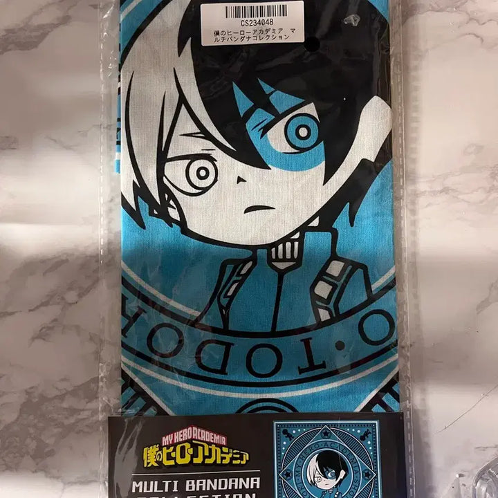 [BUNJANG] My Hero Academia Todoroki Shoto Bandana and Coaster Bundle (Sealed) / 반택포1.0)토도로키 쇼토 굿즈 나히아 나의히어로아카데미아굿즈
