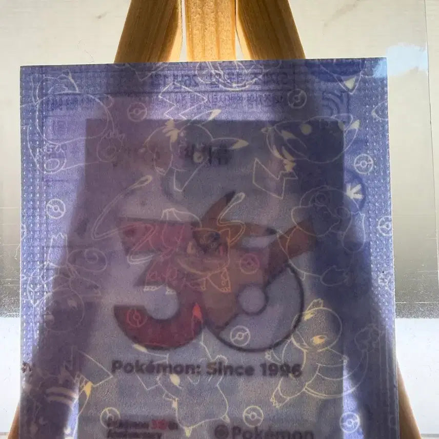 [BUNJANG] Pokemon 30th Anniversary Pikachu Sticker (Sealed) / [미개봉] 포켓몬 30주년 띠부띠부씰 피카츄 [1]
