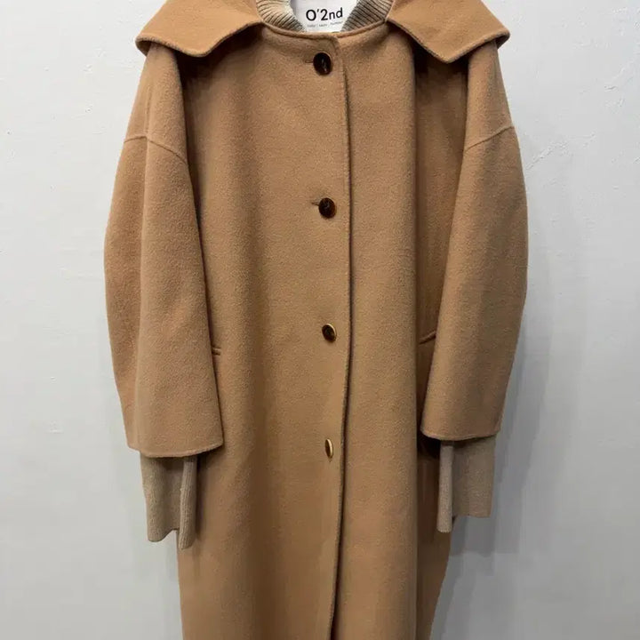 [BUNJANG] O2nd (Hansem) Cashmere Oversized Coat / 정품) O2nd 오즈세컨 한섬 오버핏 캐시미어 코트 2