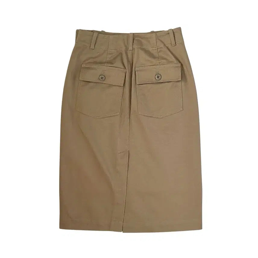 [BUNJANG] Polo Ralph Lauren Button Placket Skirt Size 0 / [0] 폴로 랄프로렌 버튼 플래킷 스커트