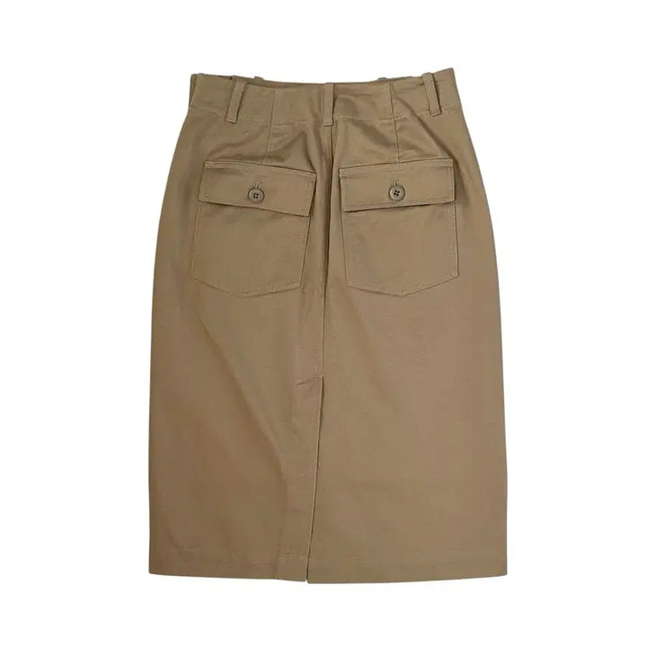 [BUNJANG] Polo Ralph Lauren Button Placket Skirt Size 0 / [0] 폴로 랄프로렌 버튼 플래킷 스커트