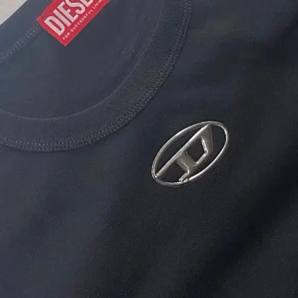 [BUNJANG] Diesel T-Just-Od T-shirt Black / 디젤 반팔