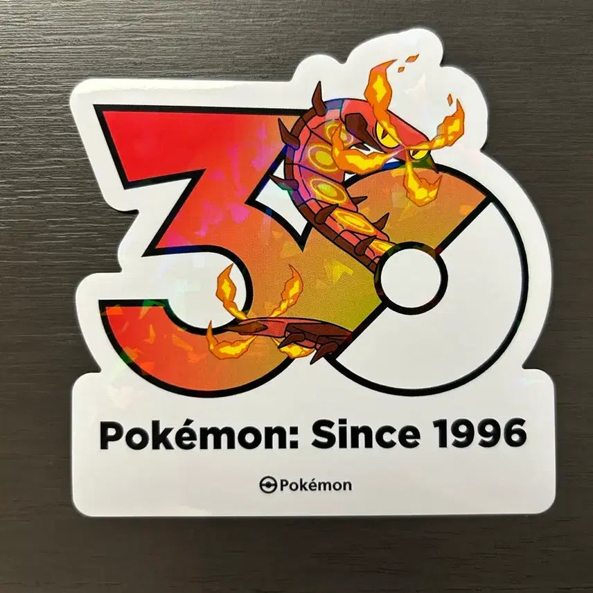 [BUNJANG] Pokemon 30th Anniversary Sticker / 다태우지네 포켓몬 30주년 스티커