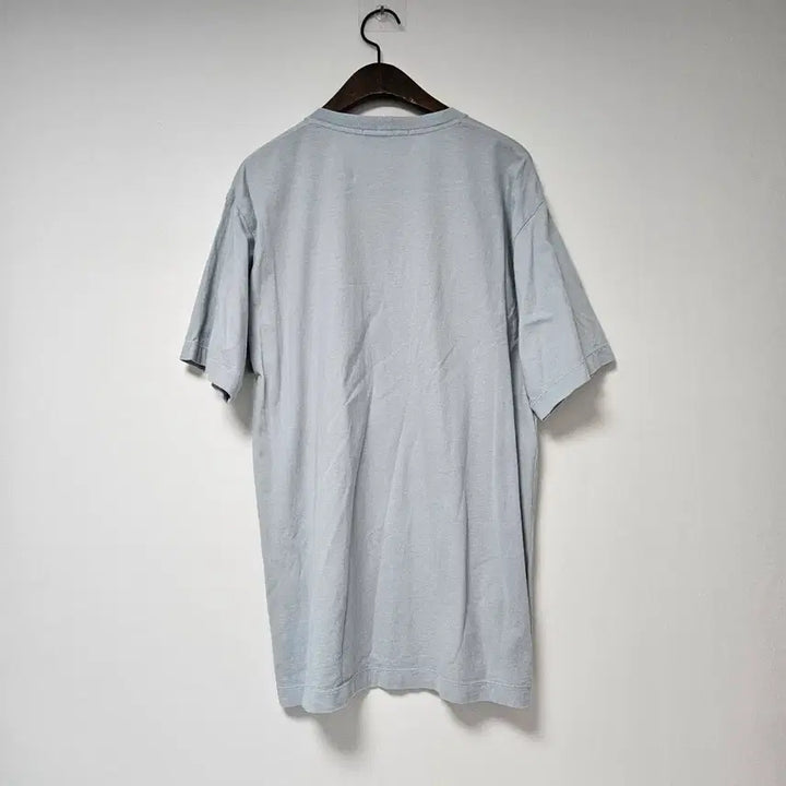 [BUNJANG] Stone Island Graphic Short Sleeve T-Shirt Blue Grey / 스톤아일랜드 그래픽 반팔 티셔츠 블루 그레이
