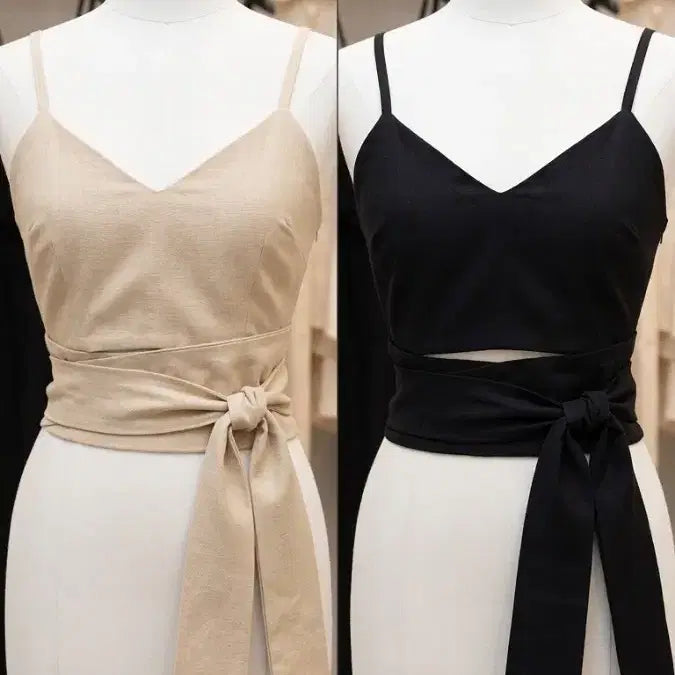 [SOLD OUT] 베이지,블랙 뷔스티에 2개 일괄