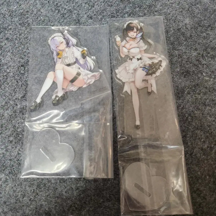[BUNJANG] Nikke Chapter 7 Acrylic Stands Sora &amp; Snow White Bundle Set (Sealed) / 비닐미개봉) 니케 챕터7 아크릴 소라, 스노우화이트 일괄