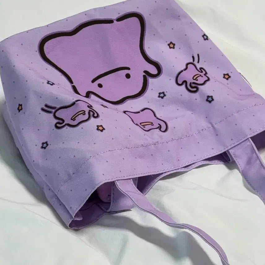 [BUNJANG] Colorgram Pokemon Mini Eco Bag Olive Young Collaboration / 컬러그램 메타몽 잠만보 미니 에코백 올리브영 콜라보