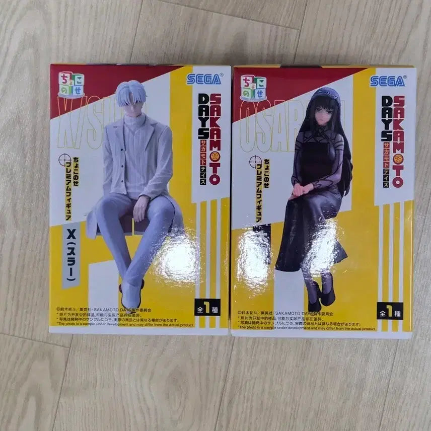 [BUNJANG] Sakamoto Days Osaragi &amp; Slur 2-Figure Set / 사카모토 데이즈 오사라기/슬러 피규어 2종 판매