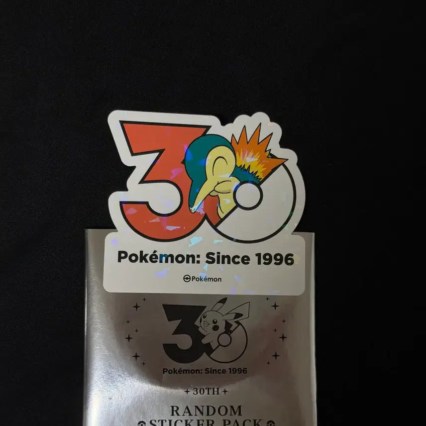 [BUNJANG] Pokemon 30th Anniversary Popup Limited Edition Brokeen Logo Sticker / 브케인 한정판 포켓몬 30주년 팝업 로고스티커 스티커