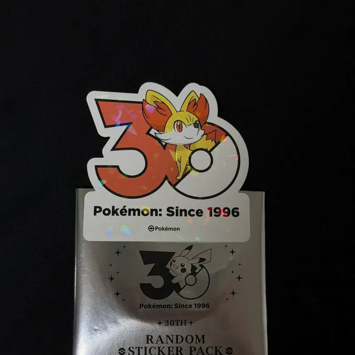 [BUNJANG] Pokemon 30th Anniversary Pop-up Limited Edition Logo Sticker Set / 푸호꼬 한정판 포켓몬 30주년 팝업 로고스티커 스티커