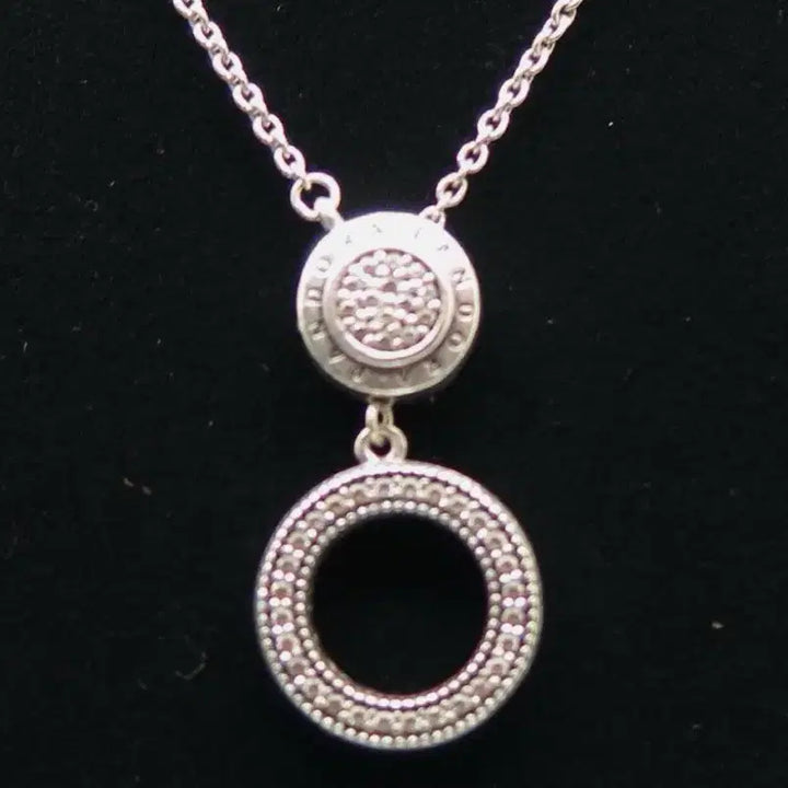 [BUNJANG] Pandora ALE 925 Sterling Silver Sign Necklace / 판도라 Ale 925 Sterling Silver Sign 목걸이