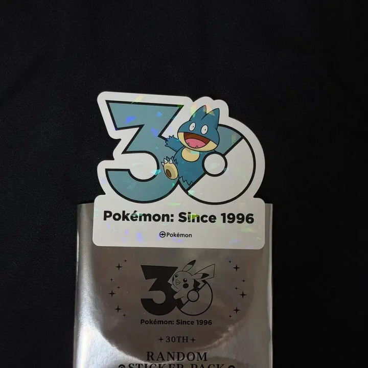 [BUNJANG] Pokemon 30th Anniversary Pop-up Store Limited Edition Random Logo Sticker Set / 먹고자 외 4장 한정판 포켓몬 30주년 팝업 로고스티커 스티커
