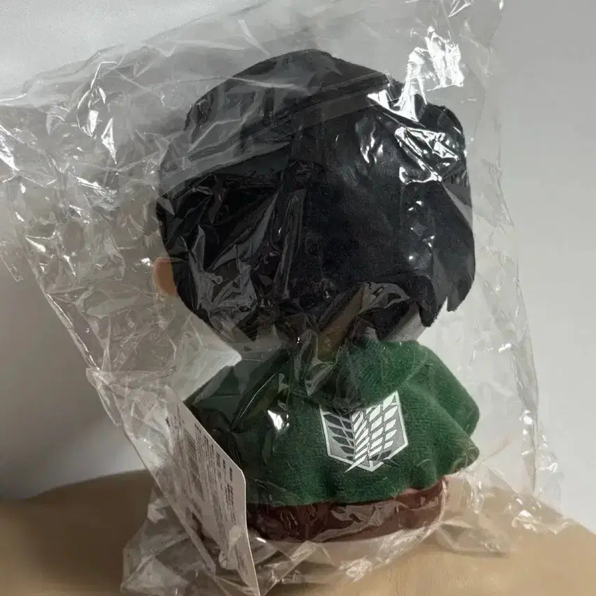 [BUNJANG] Attack on Titan Final Season Owarai Levi Sitting Plush Doll / 진격의 거인 진격거 파이널 시즌 오스와리 리바이 앉은 누이 인형